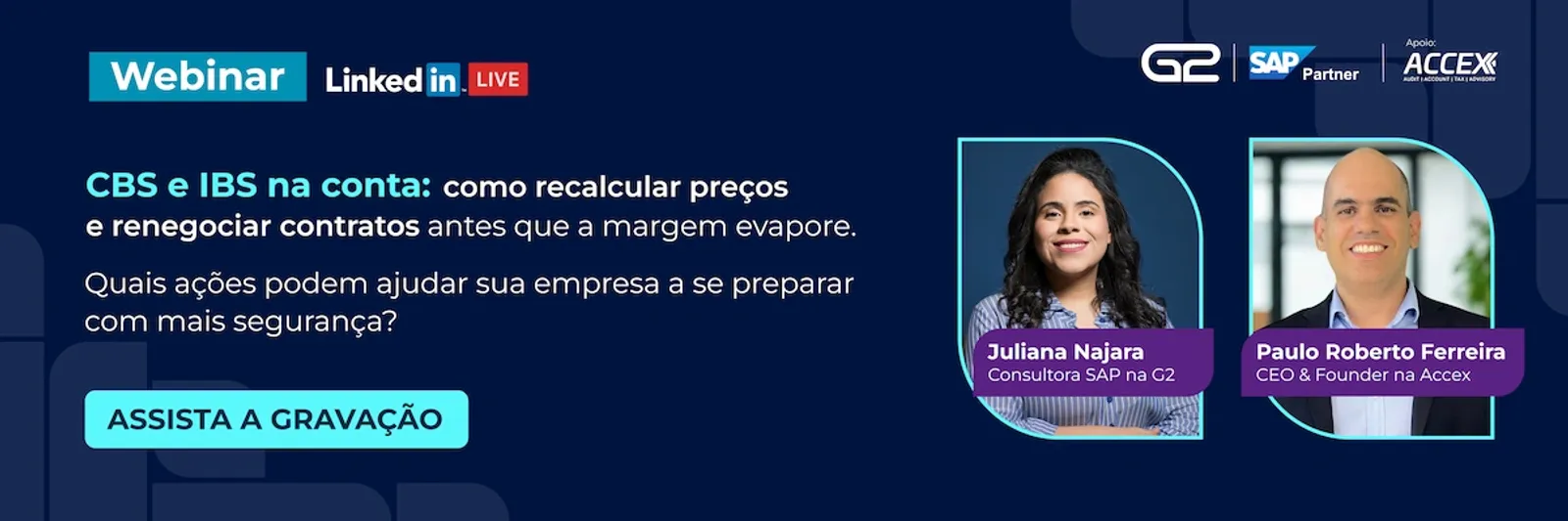 Webinar: Reforma Tributária: Regulamentação em debate, impacto iminente