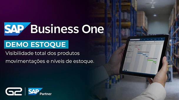 SAP Business One demo thumbnail - estoque